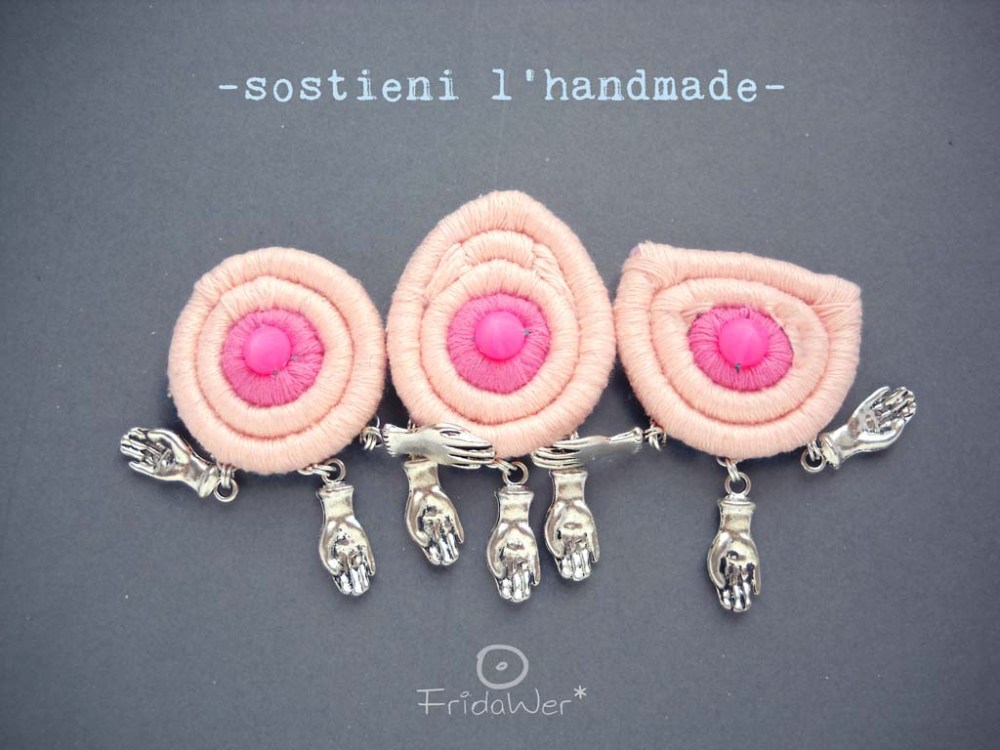 spille sostieni handmade