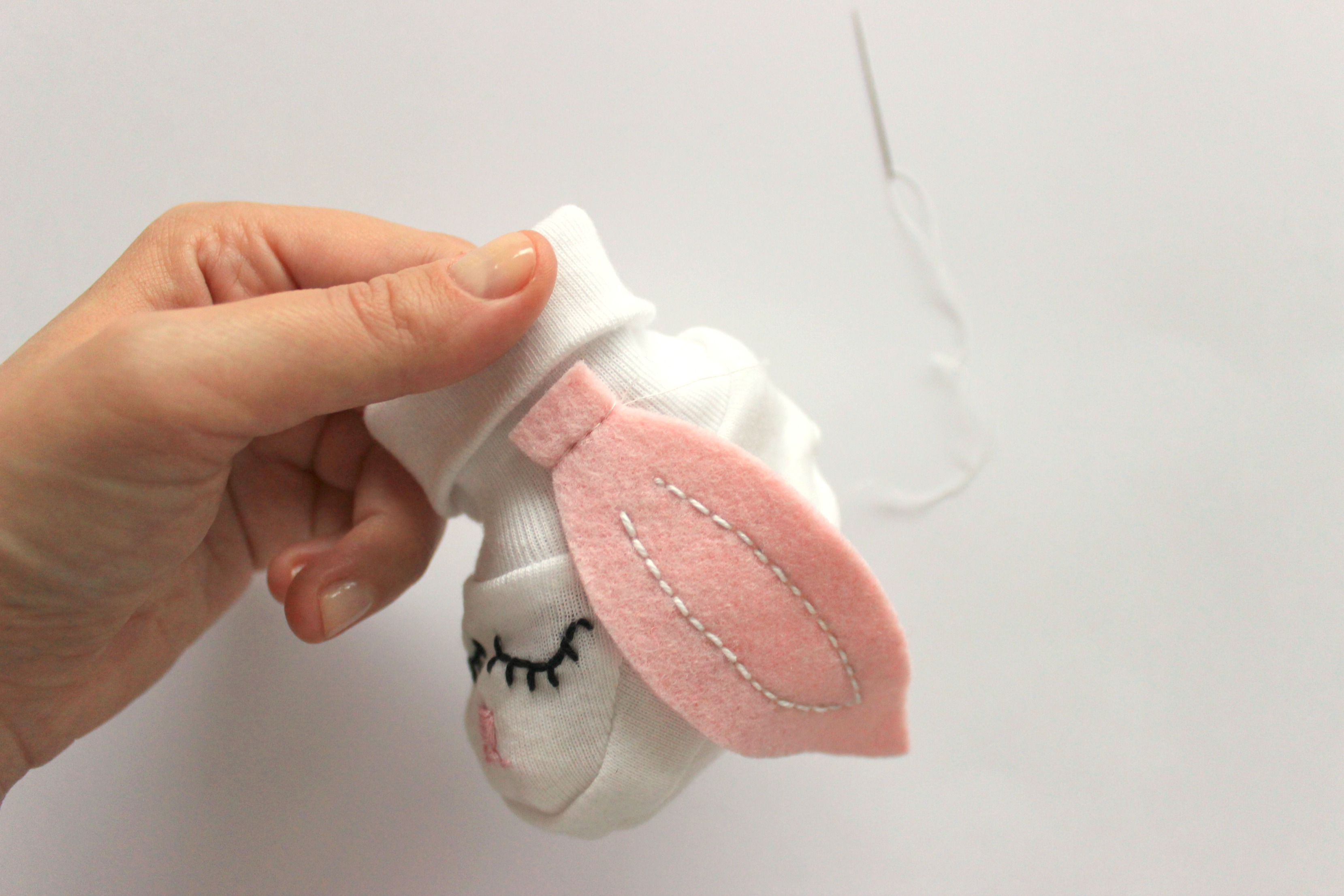 scarpine coniglio idea regalo fai da te economica mamma in attesa neomamma