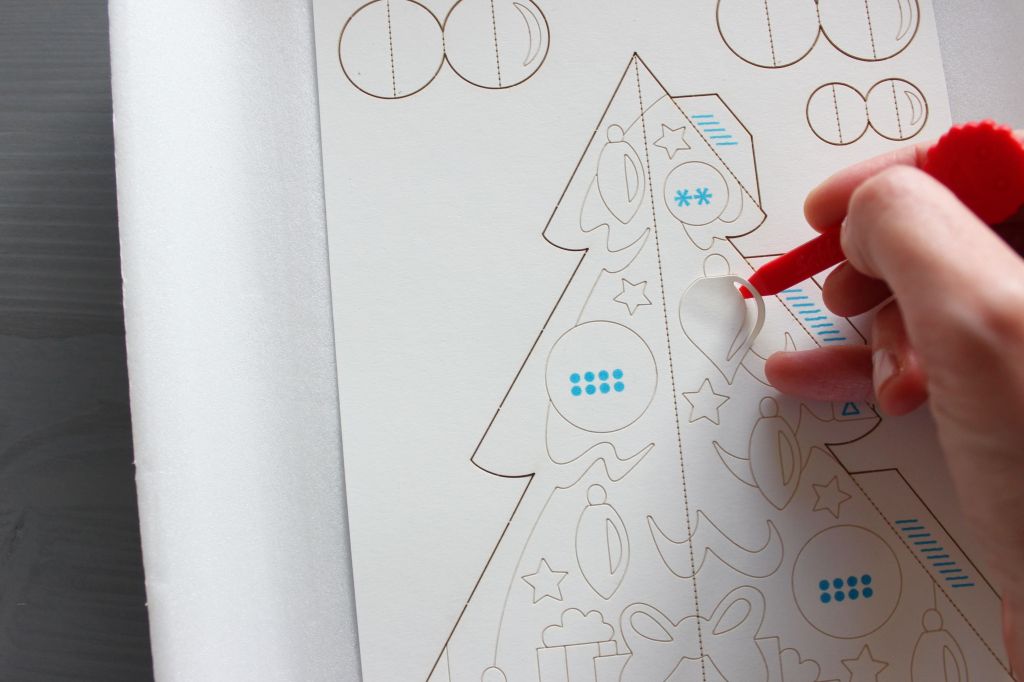 come realizzare un albero di Natale 3d con il gioco Sabbiarelli